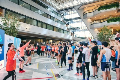 ステアクライミングチャレンジ大阪大会の様子
