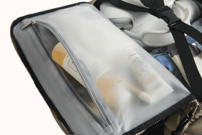 衛生用品専用クリアポケット