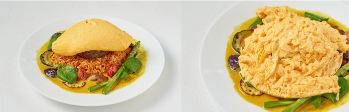 たっぷり村野菜のイエローカレーオムバーグ(写真はイメージです)