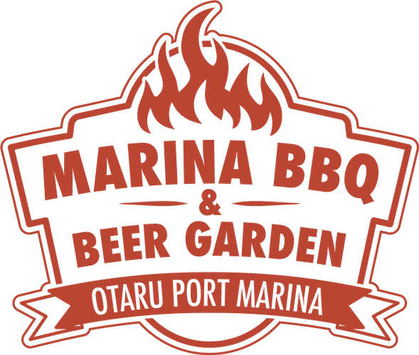 MARINA BBQ & BEER GARDEN　ロゴ