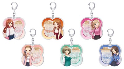 ラメアクリルキーホルダー(全6種)