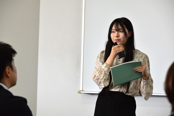 1位に選ばれた濱地さん
