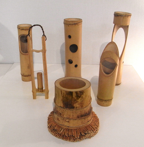 竹製の花器(1965年／1985年)