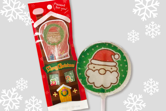 クリスマス スティックキャンディ（サンタ）