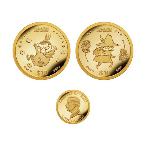 ムーミンコインペンダント表裏