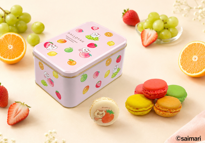 クマ子 マカロン缶(6個入)