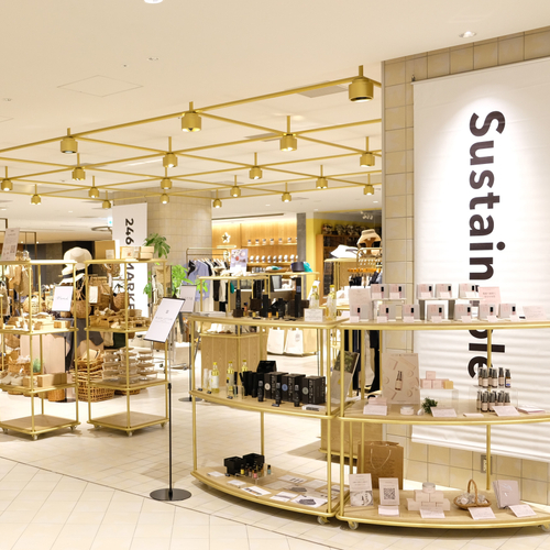 横浜サステナブルライフをテーマにした７F