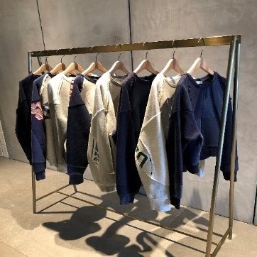Patchwork Sweat ¥19,600(税込)