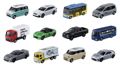 「Japan Mobility Show 2025 開催記念トミカ」(全12種類、各880円)