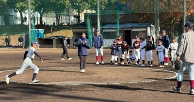 近大産業理工学部硬式野球部と附属福岡高校野球部が「野球教室」を開催　医療従事者ボランティア51名協力のもと「野球肘検診」を初実施