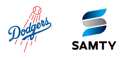 ドジャースロゴ・サムティロゴ