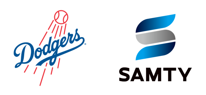 ドジャースロゴ・サムティロゴ