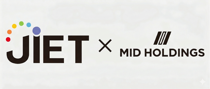 JIETとミッドホールディングス会社ロゴ