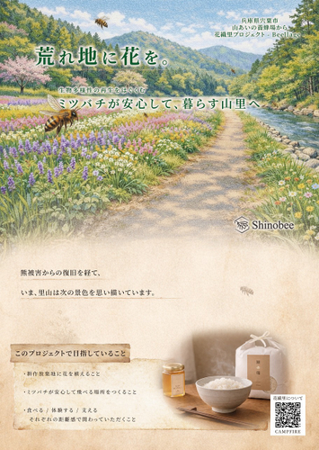 クラウドファンディング開催チラシ表