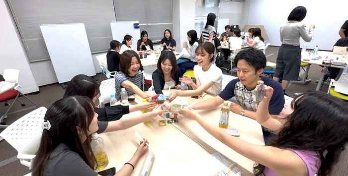 ゼミでの打ち合わせの様子