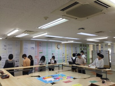 宇都宮キャンパス 展示の部の様子