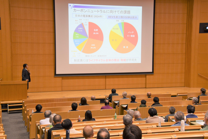 名城ホールで開催されたシンポジウム