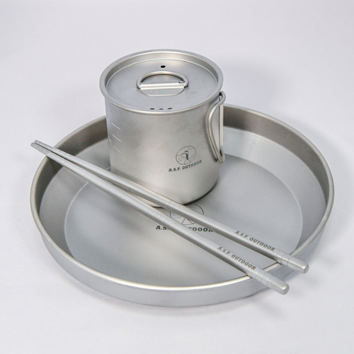 軽量なのに丈夫！防災にも使える完売したチタン製ギア3種が新しくなって1月19日から順次発売！