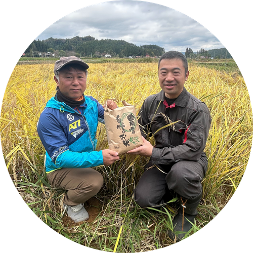 栗原市栗駒文字地区の若手農家さん