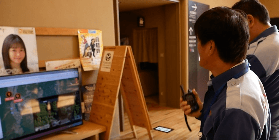 ＜Hec-Eyeを活用した遠隔でのドローンの映像、位置情報確認イメージ＞
