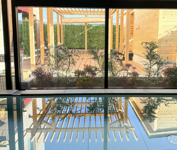 朝日を浴び贅沢な自分時間をお過ごしください