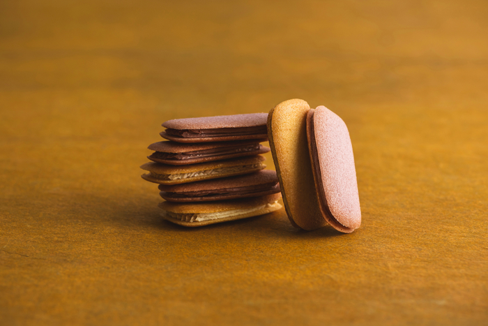 芋蜜ラングドシャ 安納芋／紫芋