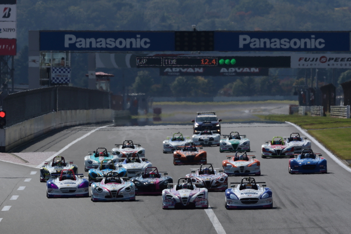 決勝レーススタートシーン