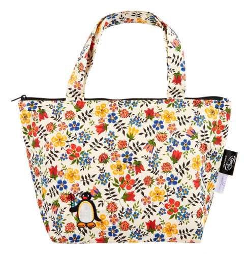 Pingu 40th リバティプリントミニトートバッグ