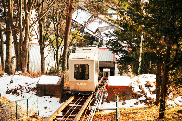 常盤館 登山電車