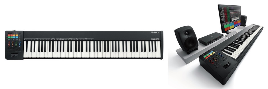 MIDIキーボード・コントローラー 『A-88MKII』/使用イメージ