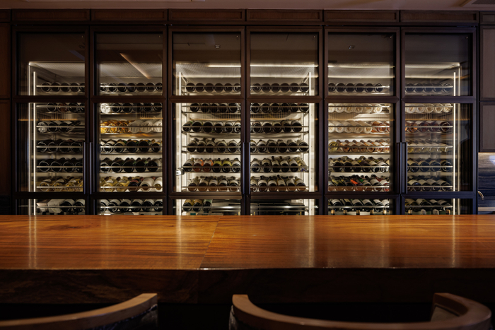 1,001本収容可能なワインセラー