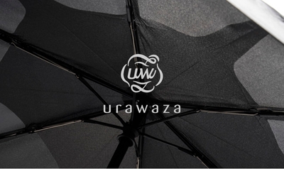 urawaza折りたたみ傘 ブラック
