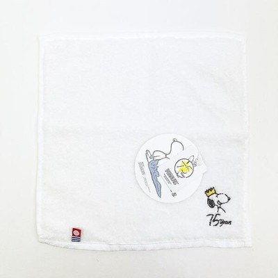 スヌーピー75周年限定デザインカルわたタオル