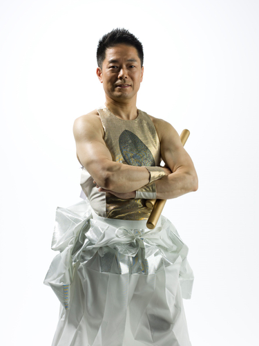 林　英哲　　&copy;M.Tominaga