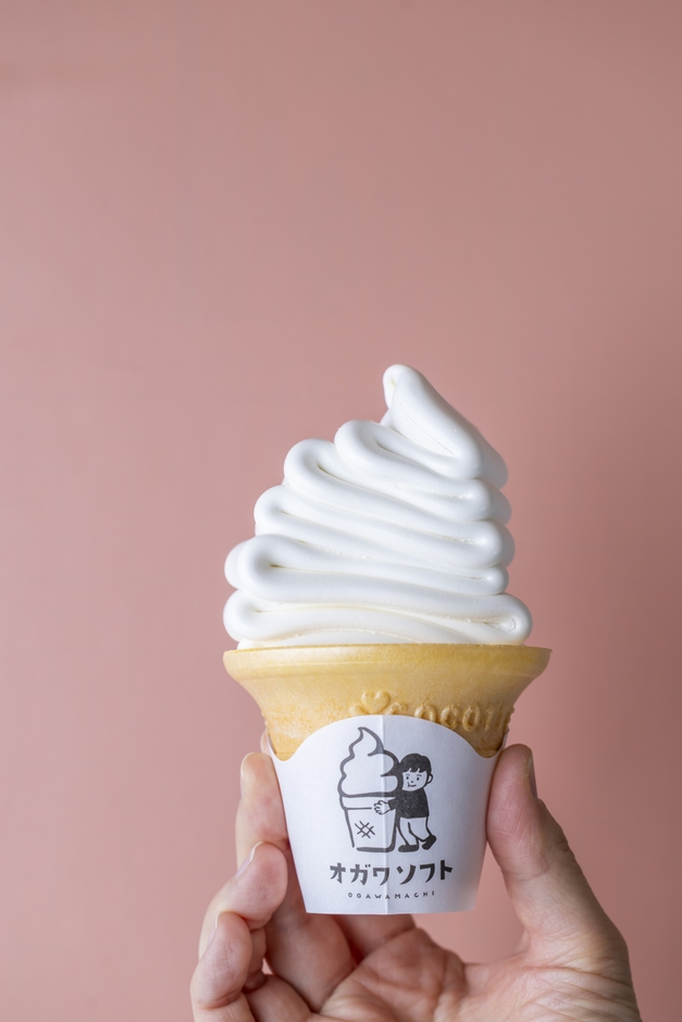 「オガワソフト ミルク」390円
