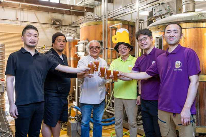 植松伸夫さんと『Uematsu Nobuo presents 俺のビール SYMPHONY』で乾杯！