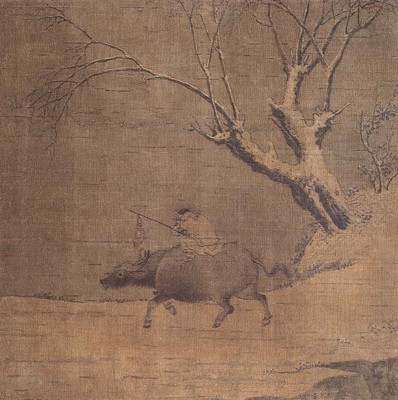 国宝「雪中帰牧図」李迪筆(大和文華館蔵)