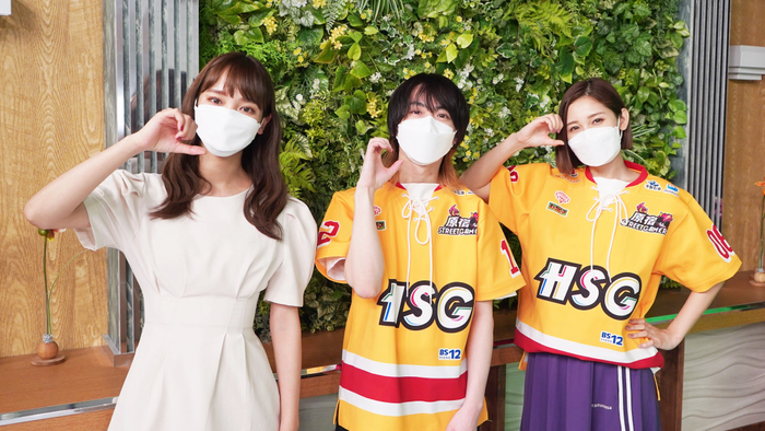 （左から）飯窪春菜、mmtar&ouml;、小島みゆ