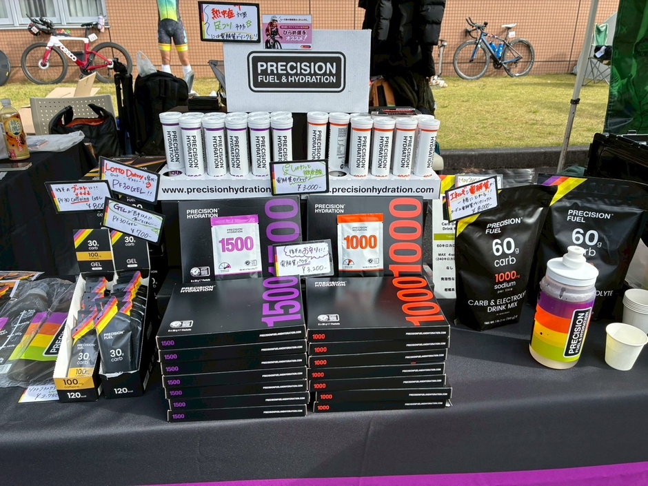 「北九州マラソンEXPO」電解質ドリンク「Precision Fuel & Hydration」スポーツデポ販売