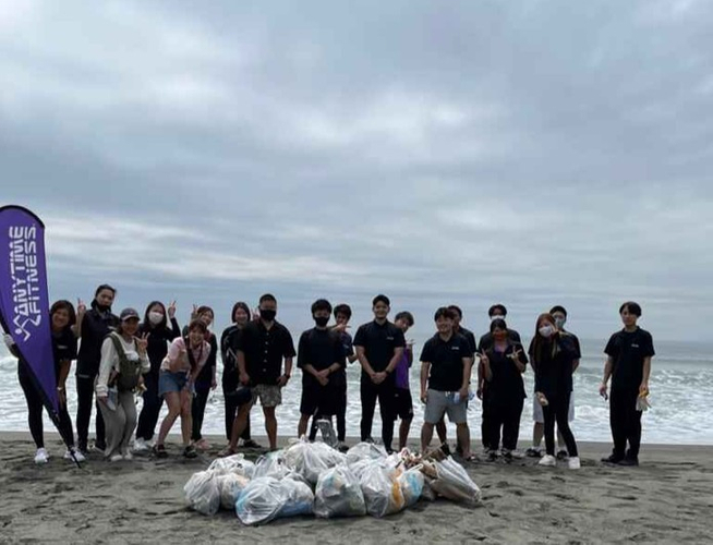 ▲過去に実施したビーチクリーンの様子
