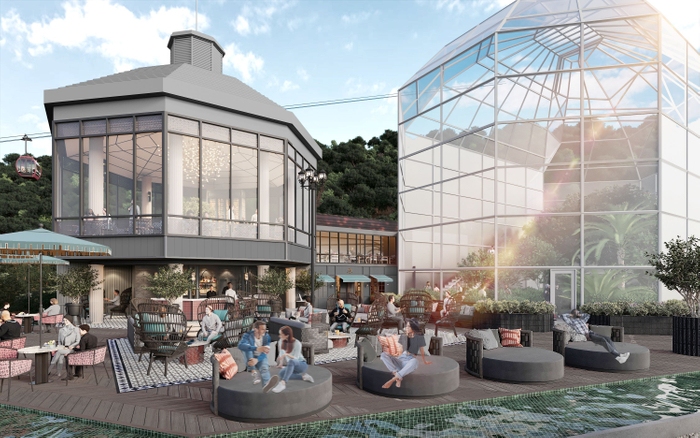 ザ・ヴェランダ神戸　ガーデンテラスイメージ図