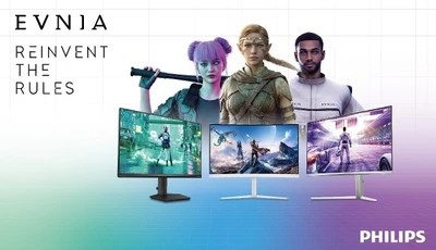 フィリップスEVNIA、日本上陸2周年でファミ通とプレゼント企画　QD-OLEDモニター3機種も紹介