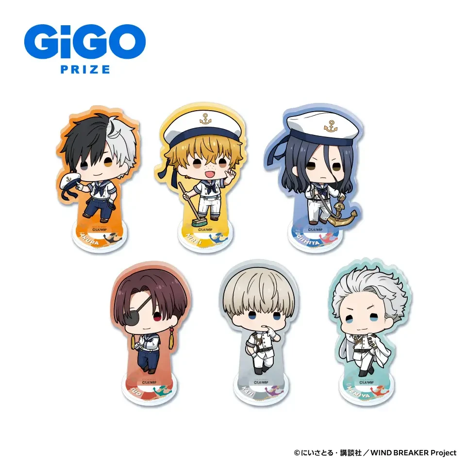 ▲デフォルメアクリルスタンド Marine Style（全6種）