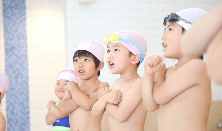 活用事例:ジュニアスクールの準備体操