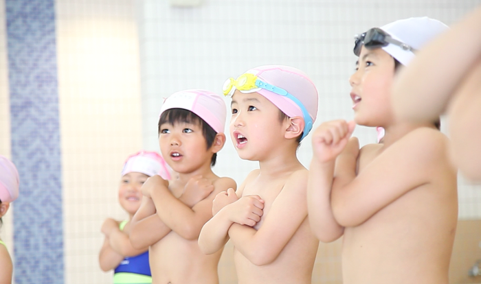 活用事例:ジュニアスクールの準備体操
