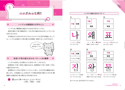 基礎編と応用編に分かれています イラスト:パク・ミソ