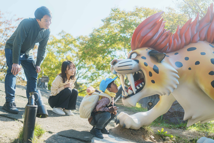 ▲大迫力のモンスターたちに子供達も夢中になれる！