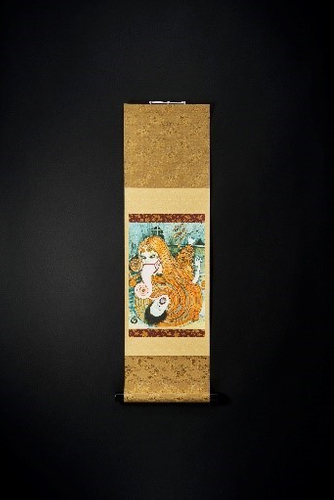 ミニ掛軸【伊藤潤二_うずまきD】