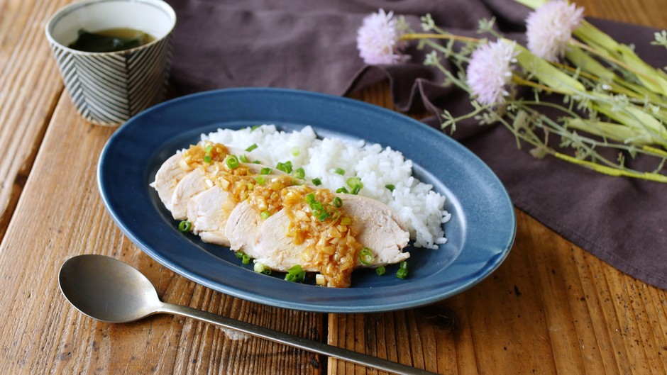 <よだれ鶏丼>