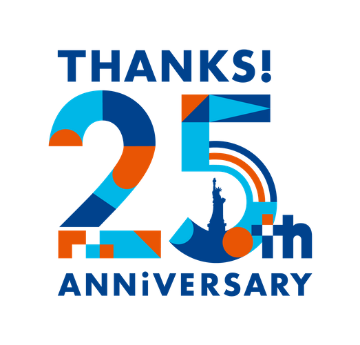 「25周年記念ロゴ」